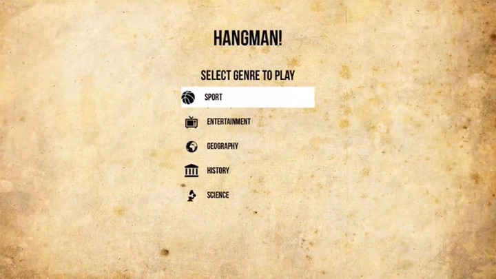 Flash Hangman screenshot 1