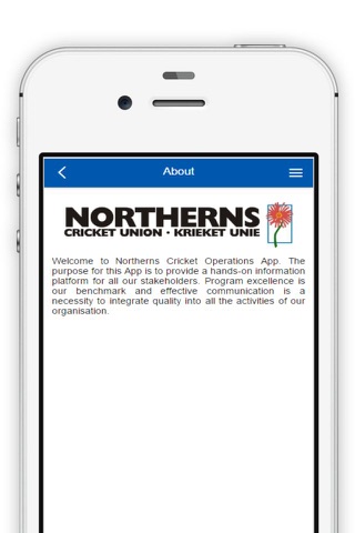 Northerns Cricket Operations screenshot 2