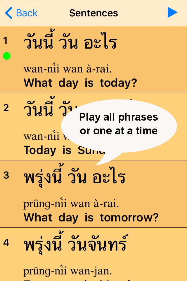Thai for Beginners screenshot 3