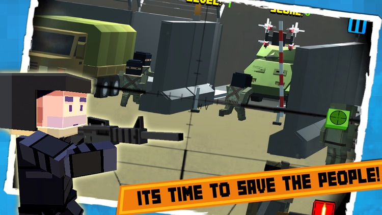 Block Battles City War : Pixel Cops Gun craft in robbers world Game