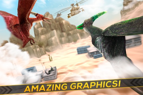 Flying Dino Simulator | The Ultimate Funny Dinosaur Game For Free screenshot 2