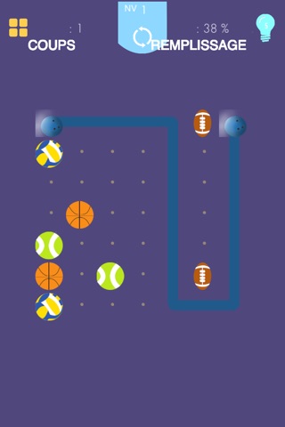 Connect The Balls - cool mind strategy arcade game screenshot 2