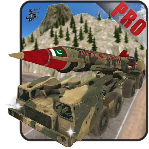 Drive Off-Road Army Missile Launcher: 3D Army Truck Driving Simulator Pro icon