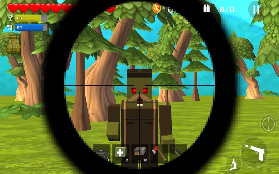 Pixel Shooting Wars 3D - Block Gun Battle screenshot 2