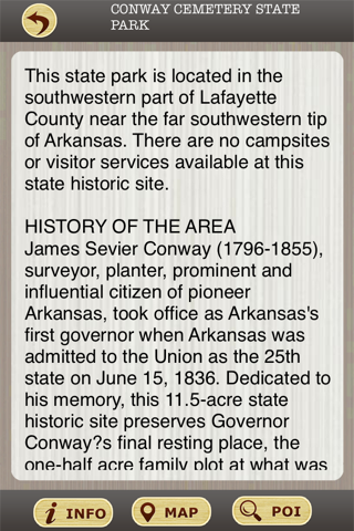 Arkansas State Parks & National Parks Guide screenshot 4