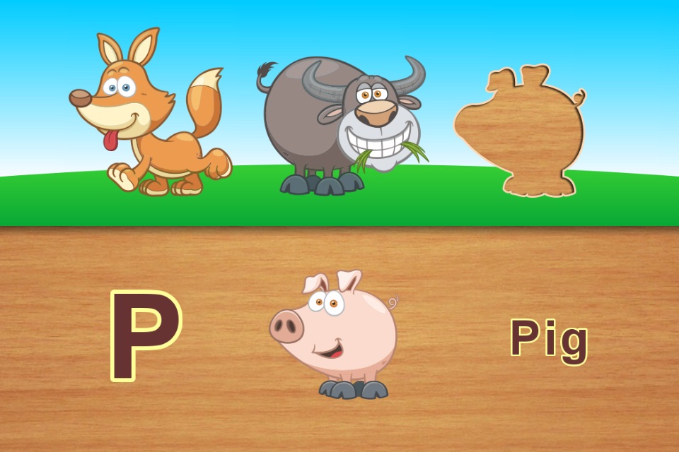 Smart puzzles for kids learning to read - toddlers educational games and children's preschool screenshot 2