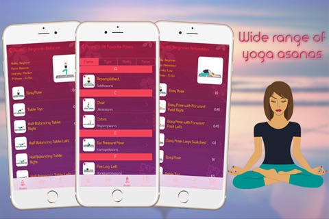 Instant Yoga Home Studio - Yoga Poses Breathing, Stretches and Exercises Training screenshot 4