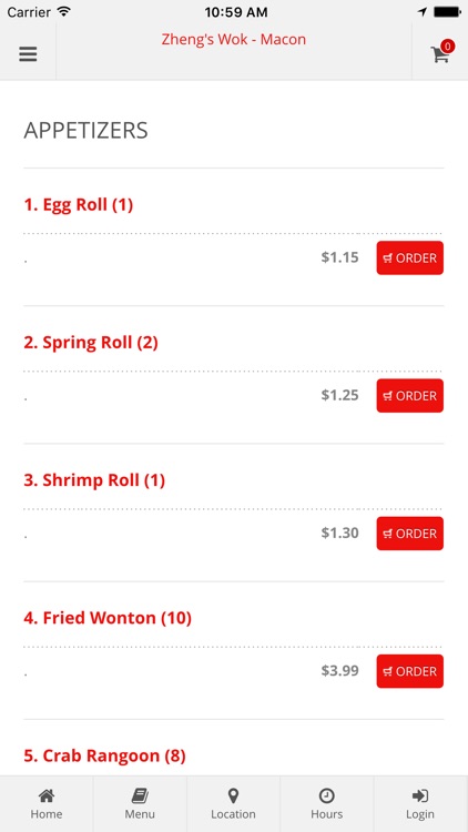 Zheng's Wok - Macon Online Ordering