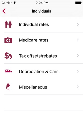 Tax Guide screenshot 2