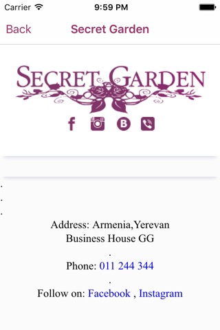 Secret Garden Armenia screenshot 2