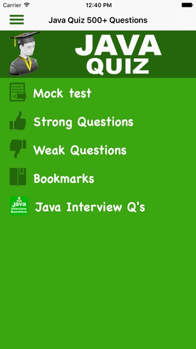 【图】Java Quiz 500+ Questions Free(截图1)