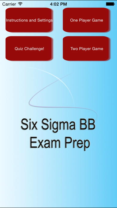 How to cancel & delete Six Sigma BB Exam Prep from iphone & ipad 1