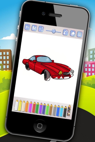 Сoloring trucks, cars and autos for boys - Premium screenshot 2