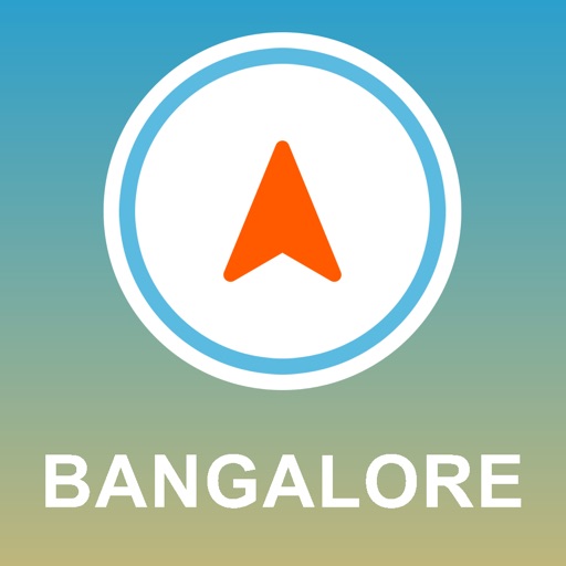 Bangalore, India GPS - Offline Car Navigation icon
