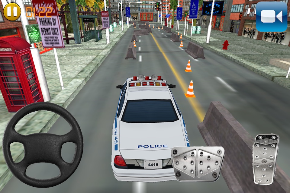 Police Car Parking Adventure screenshot 3
