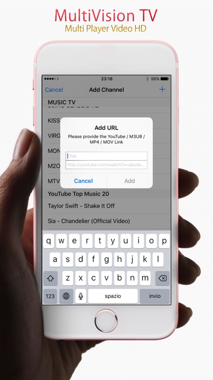 MultiVision TV - Multi Player TV Movie 4K and for YouTube HD Free App Download ! screenshot-3