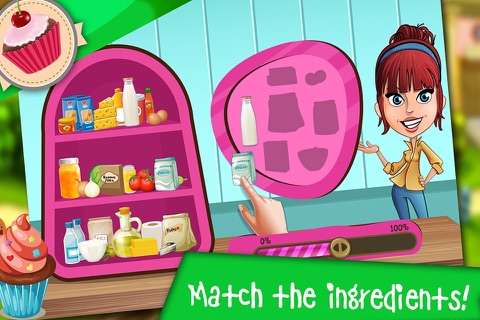 Papa Cupcakes Maker Bakery Game 2017 screenshot 2