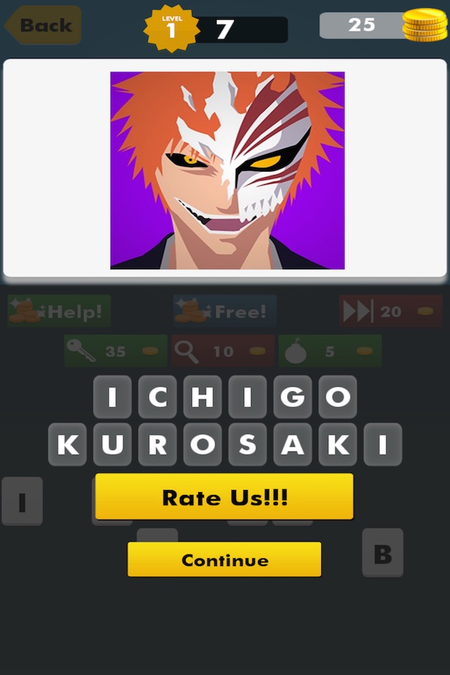 Anime Superhero & Manga TV Episode Characters Quiz Games screenshot 3