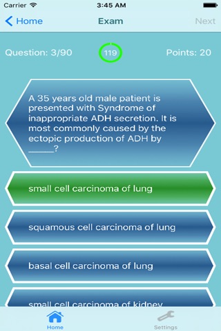 pathology exam 2000 Questions screenshot 2