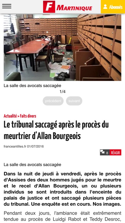 France-Antilles Martinique Mobile screenshot-4