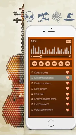 Game screenshot Amazing Scary Halloween Sounds & Spooky Ringtones for iPhone,iPad & iPod apk