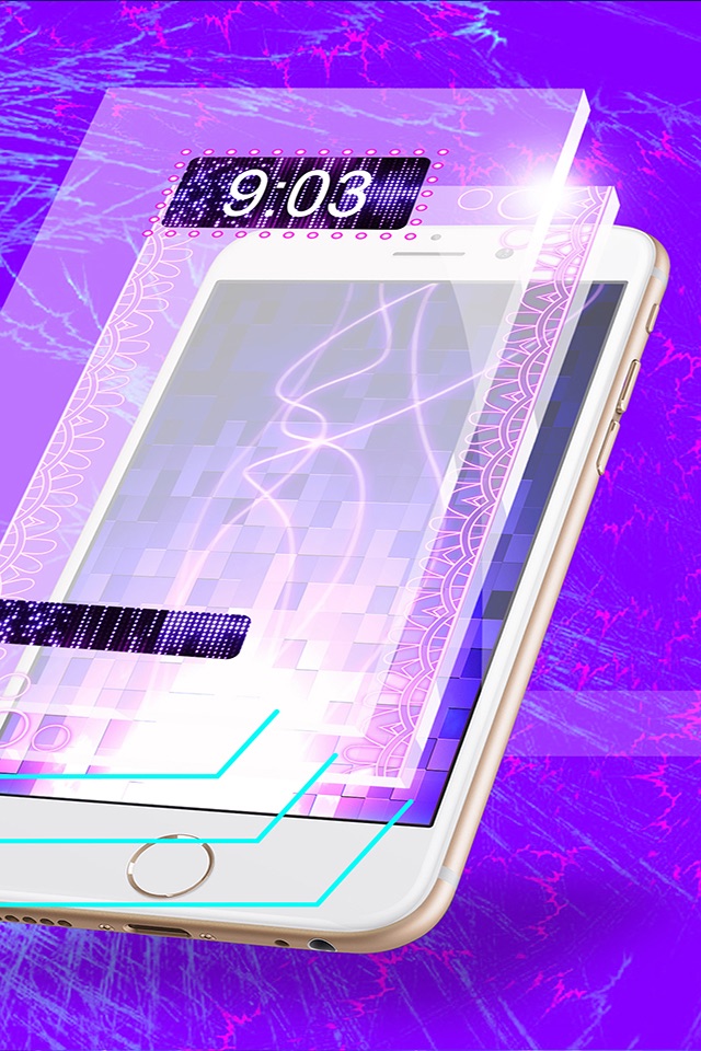 Neon Wallpapers HD Free – Create the Best Lock Screen Theme and Custom Glow.ing Backgrounds screenshot 2