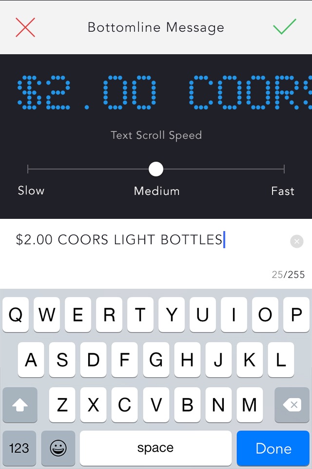 Coors Light Feature Clock screenshot 3