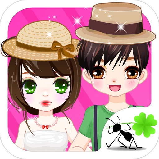 花园婚礼 - 情侣爱人，换装养成，女孩子男孩子的游戏 icon