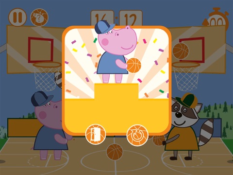 Детский баскетбол на iPad