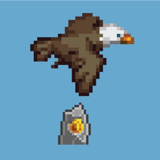 Eagle Bomber - defeat enemies by bombarding