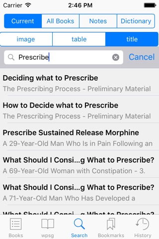 Prescribing Scenarios at a Glance screenshot 4