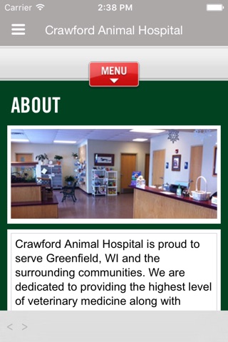 Crawford Animal Hospital screenshot 3