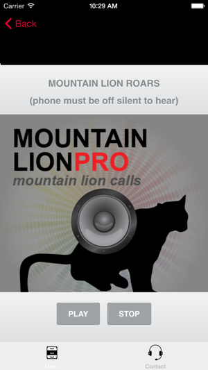 REAL Mountain Lion Calls - Mountain Lion Sounds for iPhone(圖2)-速報App