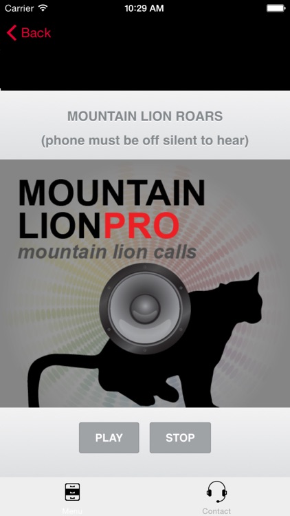 REAL Mountain Lion Calls - Mountain Lion Sounds for iPhone