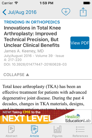 Orthopedics Journal screenshot 3