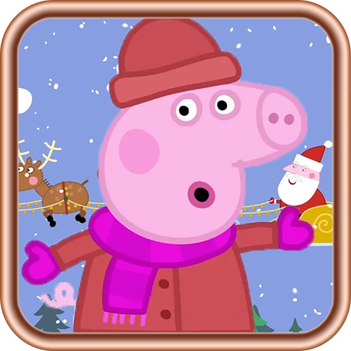 猪小妹圣诞节 早教 儿童游戏 icon