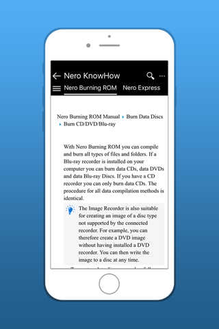 Nero KnowHow screenshot 4