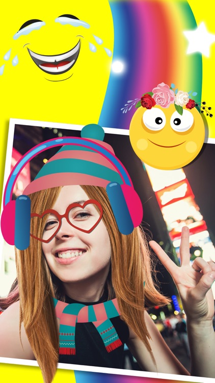 Snap photo editor of photos for face effects with stickers for selfies - Premium screenshot-3