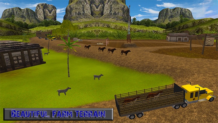 Farm Transporter 2016 – Off Road Wild Animal Transport and Delivery Simulator screenshot-3