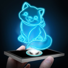 Activities of Hologram Cat Kitten 3D Prank