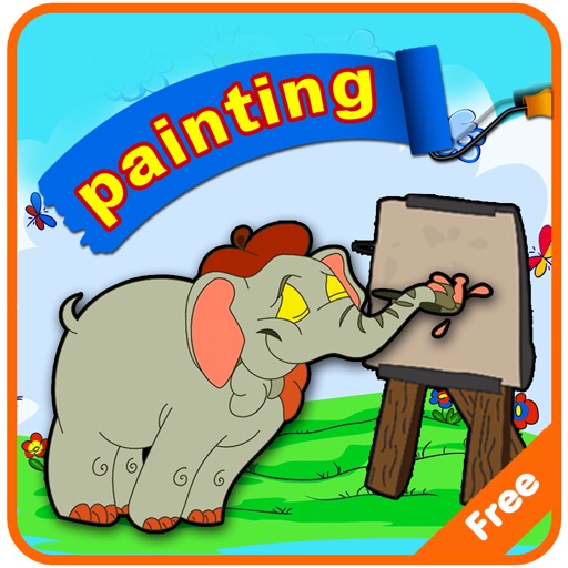 Learn English Vocabulary painting : free learning Education for kids Icon