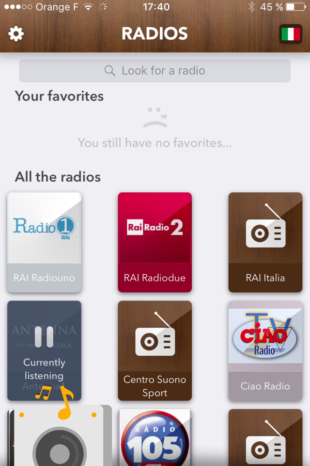 Radio italiana: accedere a tutte le radio! screenshot 3