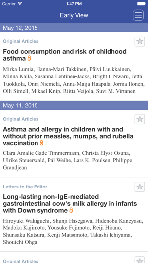 Pediatric Allergy and Immunology(圖4)-速報App