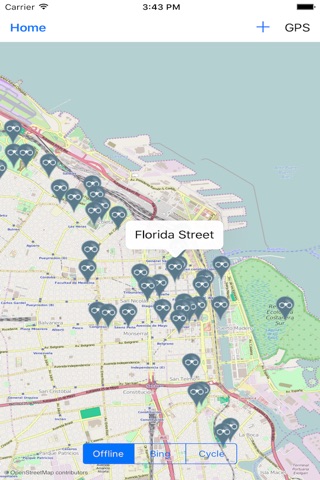 Buenos Aires (Argentina) Map screenshot 2