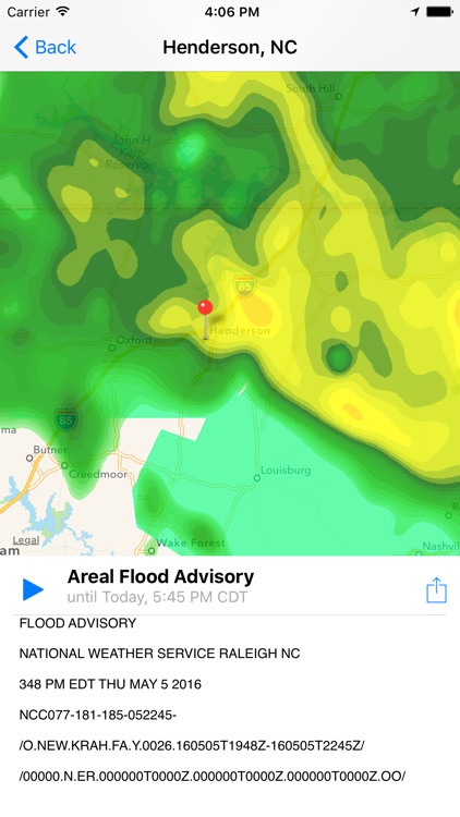 WRAL Weather Alert screenshot-4