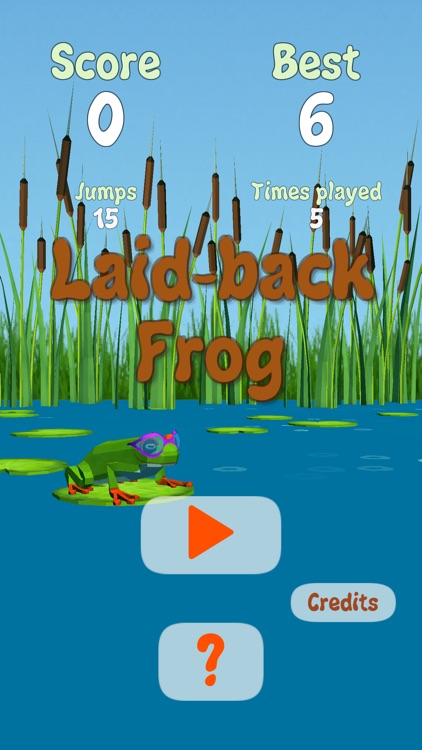 Laid-Back Frog