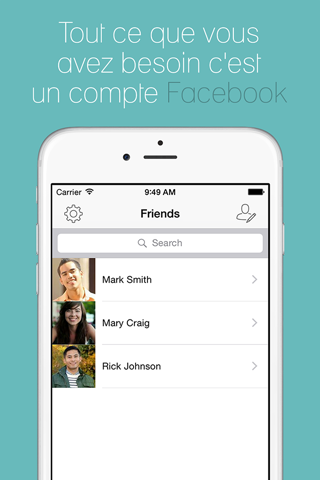 Detale - Find Your Friends Across All Their Social Networks screenshot 2