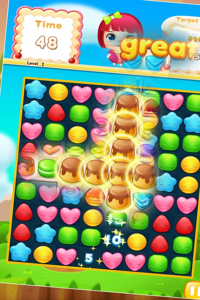 Candy Smash Mania -Cookie Star screenshot 2