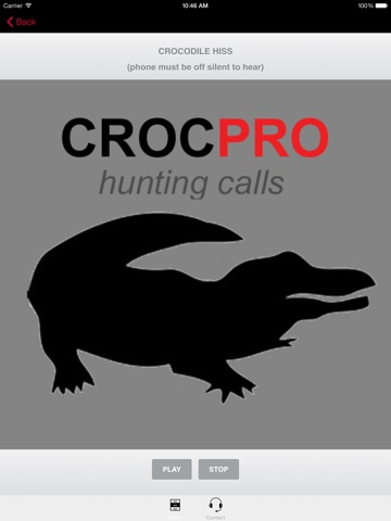 REAL Crocodile Hunting Calls - 7 REAL Crocodile CALLS & Crocodile Sounds! - Croc e-Caller -- BLUETOOTH COMPATIBLE screenshot 3
