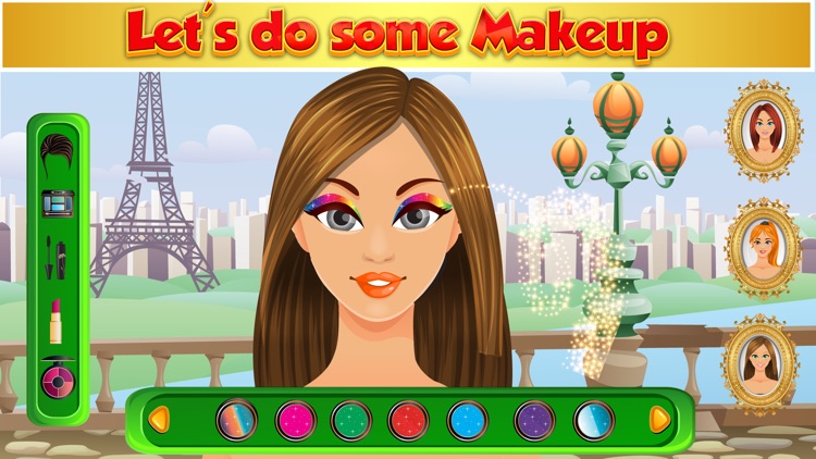 Travel Dress up-Girls Kids hot fabulous free fashion dress up,design & makeup time management game